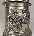 Tankard, Hans Jacob Mair (ca. 1641–1719), Silver gilt, German, Augsburg