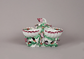 Sweetmeat dish, Bow Porcelain Factory (British, 1747–1776), Soft-paste porcelain, British, Bow, London