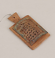 Flat cheese grater, Wood, metal, Italian, Naples