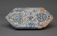 Tile, Maiolica (tin-glazed earthenware), Flemish, Antwerp