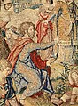 Story of Saint Paul: Preaching to the Women at Philippi tapestry, Designed by Pieter Coecke van Aelst (Netherlandish, Aelst 1502–1550 Brussels), Wool, silk, and gold and silver-metal-wraped threads, Netherlandish, Brussels