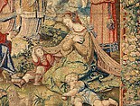 Story of Saint Paul: Preaching to the Women at Philippi tapestry, Designed by Pieter Coecke van Aelst (Netherlandish, Aelst 1502–1550 Brussels), Wool, silk, and gold and silver-metal-wraped threads, Netherlandish, Brussels