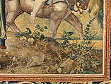 Seven Deadly Sins: Sloth tapestry, Designed by Pieter Coecke van Aelst (Netherlandish, Aelst 1502–1550 Brussels), Wool, silk, gold and silver-metal-wrapped threads, Netherlandish, Brussels