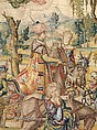 Seven Deadly Sins: Sloth tapestry, Designed by Pieter Coecke van Aelst (Netherlandish, Aelst 1502–1550 Brussels), Wool, silk, gold and silver-metal-wrapped threads, Netherlandish, Brussels