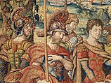 The Story of Joshua: Gibeonites Trick Joshua tapestry, Designed by Pieter Coecke van Aelst (Netherlandish, Aelst 1502–1550 Brussels), Wool, silk, gold and silver-metal-wrapped threads, Netherlandish, Brussels