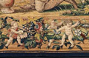 The Story of Joshua: Gibeonites Trick Joshua tapestry, Designed by Pieter Coecke van Aelst (Netherlandish, Aelst 1502–1550 Brussels), Wool, silk, gold and silver-metal-wrapped threads, Netherlandish, Brussels