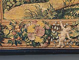 The Story of Joshua: God's Commandment To Joshua tapestry, Designed by Pieter Coecke van Aelst (Netherlandish, Aelst 1502–1550 Brussels), Wool, silk, gold and silver-metal-wrapped threads, Netherlandish, Brussels