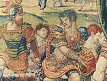 Story of Saint Paul: The Arrest of Paul tapestry, Pieter Coecke van Aelst (Netherlandish, Aelst 1502–1550 Brussels), Wool and silk, Netherlandish, Brussels