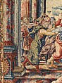 Story of Saint Paul: The Arrest of Paul tapestry, Pieter Coecke van Aelst (Netherlandish, Aelst 1502–1550 Brussels), Wool and silk, Netherlandish, Brussels