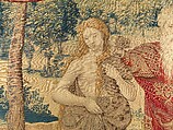 Story of Creation: God Accuses Adam and Eve After the Fall, Designed by Pieter Coecke van Aelst (Netherlandish, Aelst 1502–1550 Brussels), Wool, silk and gilt metallic thread, Netherlandish, Brussels
