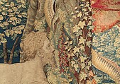 Story of Creation: God Accuses Adam and Eve After the Fall, Designed by Pieter Coecke van Aelst (Netherlandish, Aelst 1502–1550 Brussels), Wool, silk and gilt metallic thread, Netherlandish, Brussels