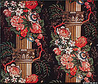 Pillar print textile, Cotton, British