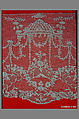 Flounce, Needle lace, point de France, French