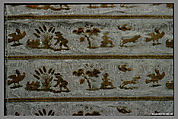 Piece, Silk and metal thread, French