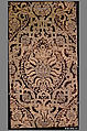 Panel, Silk, linen and metal thread, Spanish