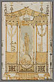 Pair of wall panels, attributed to Jean Démosthène Dugourc (French, Versailles 1749–1825 Paris), Silk and metal thread on silk, French