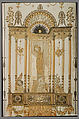 Pair of wall panels, attributed to Jean Démosthène Dugourc (French, Versailles 1749–1825 Paris), Silk and metal thread on silk, French