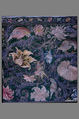 Valance, Silk and metal thread on silk, French