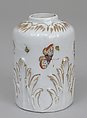 Tea caddy, Volkstedt Porcelain Manufactory German, Hard-paste porcelain, German, Thuringia
