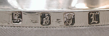 Dish ring, Edmond Johnson, Silver, Irish, Dublin