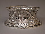Dish ring, Edmond Johnson, Silver, Irish, Dublin