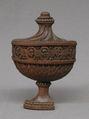 Vase detail, Walnut, French