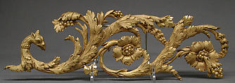 Pair of frieze ornaments, possibly Etienne Martincourt (French, active 1762–1800), Gilt bronze, French