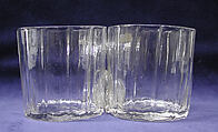Cruet frame, Glass, French