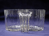 Cruet frame, Glass, French