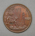 In Honor of Antonio Magliabecchi, Florentine Librarian, Medalist: Maria Antonio di Gennaro (Italian, Naples ac. 1675–1744 Vienna), Bronze, Italian