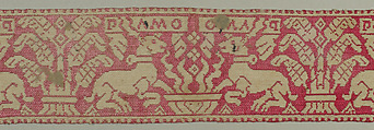 Band, Silk and cotton, Italian