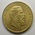 20-mark piece, Frederick I, German Emperor, 1888, Gold, German