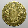 Quad ducat of Francis Joseph I, Emperor of Austria, Gold, Austrian