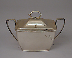 Sauce tureen, Sheffield plate, British