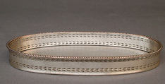 Pen tray, Sheffield plate, British
