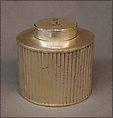 Tea caddy, Sheffield plate, British, Sheffield
