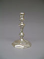 Three-branch candelabrum, Elkington & Co.  British, Silver on base metal, British, Birmingham, after British, London original