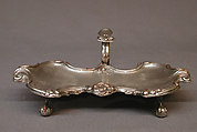 Pen tray, Sheffield plate, British