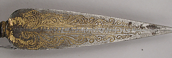 Paper cutter with the arms of the Medici family, Ivory and silver gilt, Italian