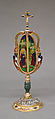 Triptych, Gold, enamel, jasper, probably French