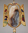 Triptych, Gold, enamel, jasper, probably French