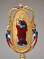 Triptych, Gold, enamel, jasper, probably French
