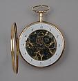 Watch, Watchmaker: Imitator of Breguet, Gold, glass, Swiss, La Chaux-de-Fonds