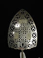 Fish slice, Charles Aldridge (active 1775–93), Silver, British, London