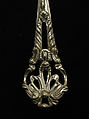 Fish slice, Charles Aldridge (active 1775–93), Silver, British, London
