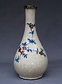 Vase, Silver gilt, pottery, British mount and Korean ceramic