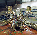 Candelabrum (one of a pair), Villeroy French, Soft-paste porcelain, gilt-bronze mounts, French, Villeroy