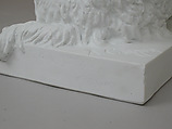 Musette, a Maltese dog, Jean-Baptiste Gille (French, 1798–1868, active Paris), Hard-paste porcelain, French, Paris