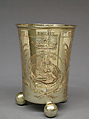 Beaker (Stopa), Silver gilt, Russian, Moscow