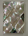 Card case, Mother-of-pearl, British, London